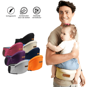 ComfiCarry Heupondersteunende Babydrager – Comfortabel & Veilig