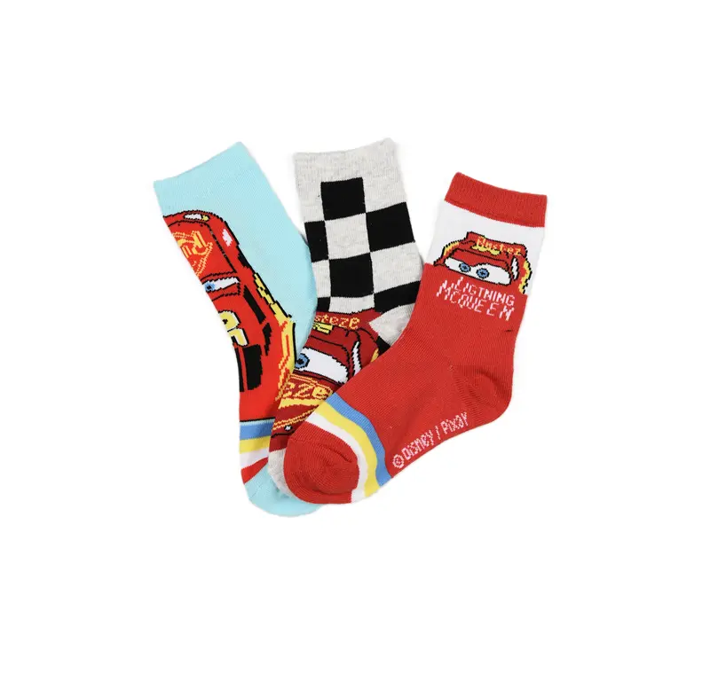 Disney Cars Kinder Sokken 3-Pack – Officiële Licentie - Afbeelding 3