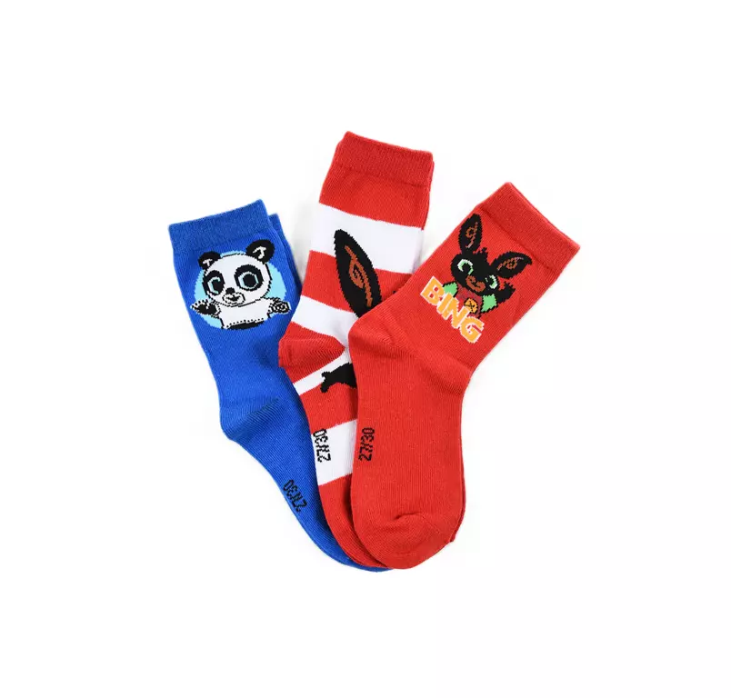 Bing Bunny Sokken – 3 Paar – Kinder Sokken – Maat 19/22 t/m 27/30 - Afbeelding 2