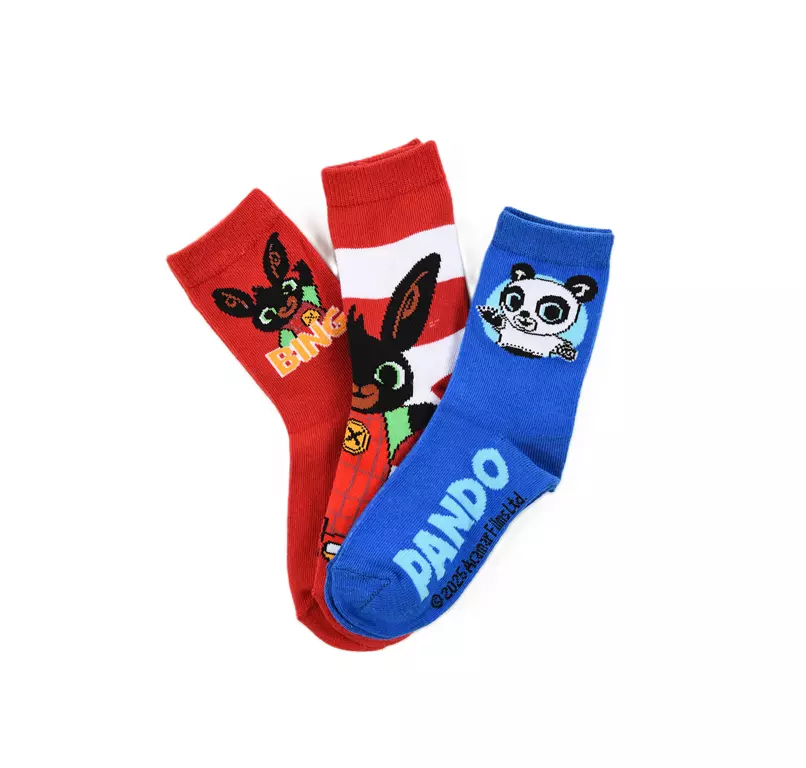 Bing Bunny Sokken – 3 Paar – Kinder Sokken – Maat 19/22 t/m 27/30 - Afbeelding 3