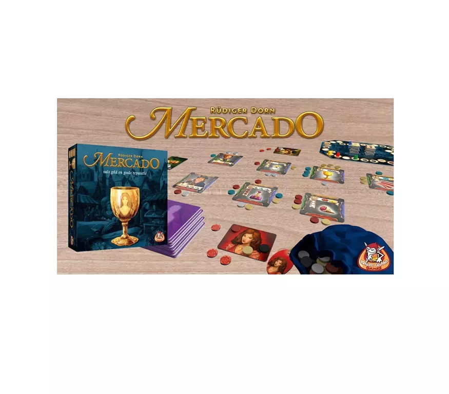 White Goblin Games β Mercado β Bordspel β Gezelschapsspel π²β¨ - Afbeelding 4