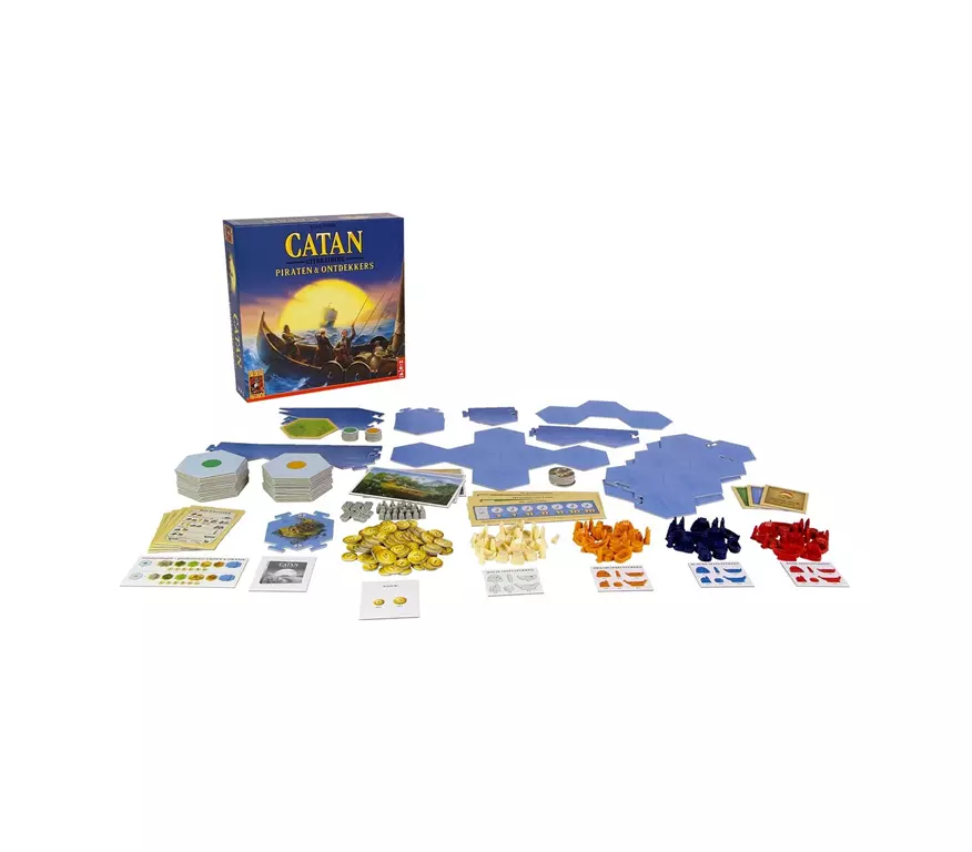 Catan: Piraten & Ontdekkers – Uitbreiding Bordspel | 999 Games - Afbeelding 3