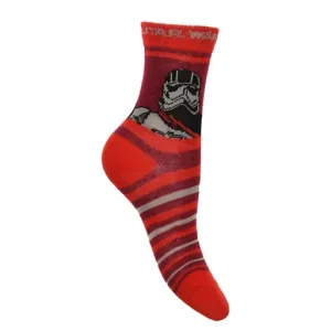 Star Wars Kinder Sokken Rood – Officiële Licentie – Maat 23/26 27/30 31/34